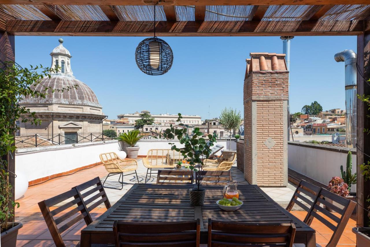 Apartament Iflat Monti Penthouse Panoramic View Rzym Zewnętrze zdjęcie